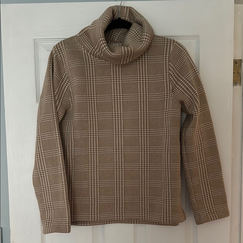 J. Crew Neutral Turtleneck Sweater
